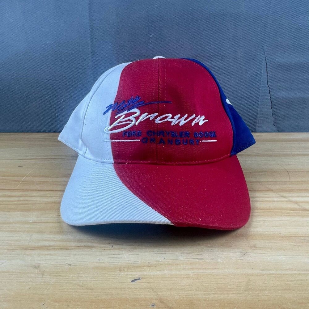 Kati Mike Brown Snapback Cap Hat One Size Fits All Multi-Color Star Embroidery